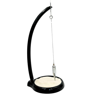 Homokinga Sand Pendulum gravírozással – inspiráló 38cm dekoráció kinetikus homokkal