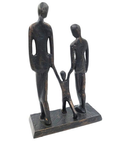 Család gyermekkel dekoratív figura DI-FIG-022