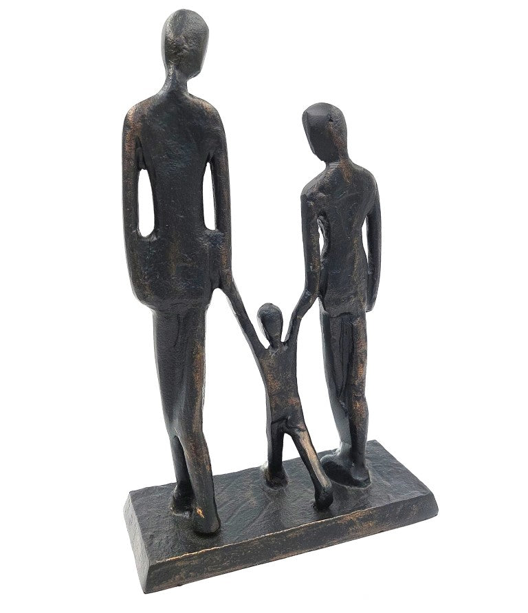 Család gyermekkel dekoratív figura DI-FIG-022