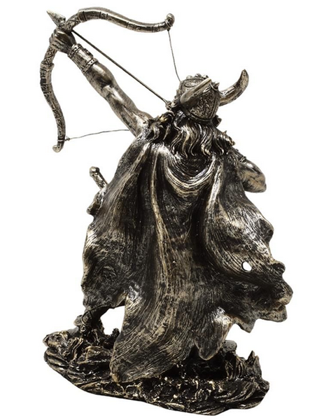 MC-23142 viking dekorációs szobrocska személyre szabható gravírozással, magassága 19,5 cm, polirezin, ideális ajándék