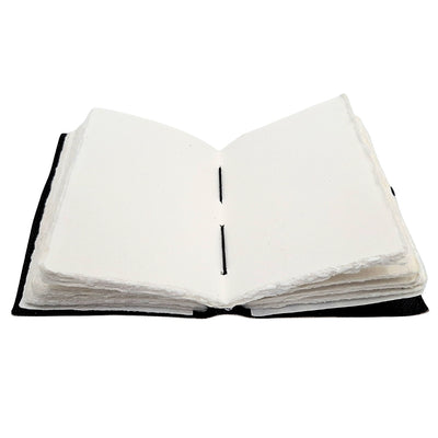 Díszes bőr notesz Nap és Hold motívummal, 200 oldal, gravírozással történő személyre szabás lehetőségével, sötétkék, kecskebőrből készült, ideális ajándék