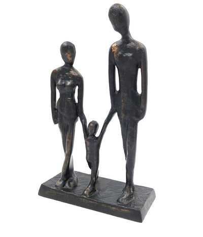 Család gyermekkel dekoratív figura DI-FIG-022