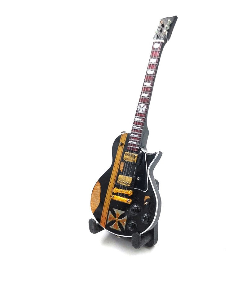 15 cm-es gyűjtői minigitár James Hetfield stílusában, személyre szabható gravírozási lehetőséggel