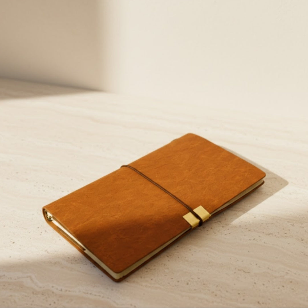 Skórzany Notes Podróżnika z Personalizowanym Grawerem