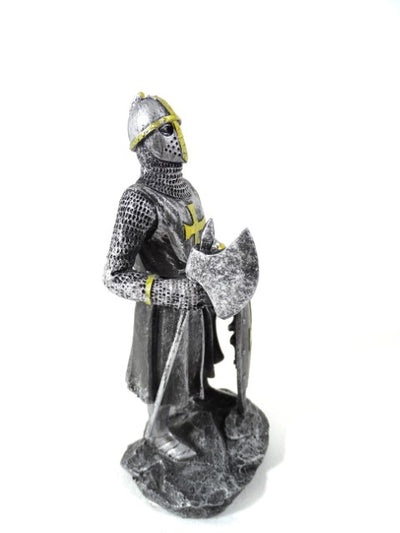 Figurka rycerza - krzyżowca 18cm z możliwością personalizacji grawerem