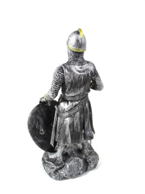 Figurka rycerza - krzyżowca 18cm z możliwością personalizacji grawerem