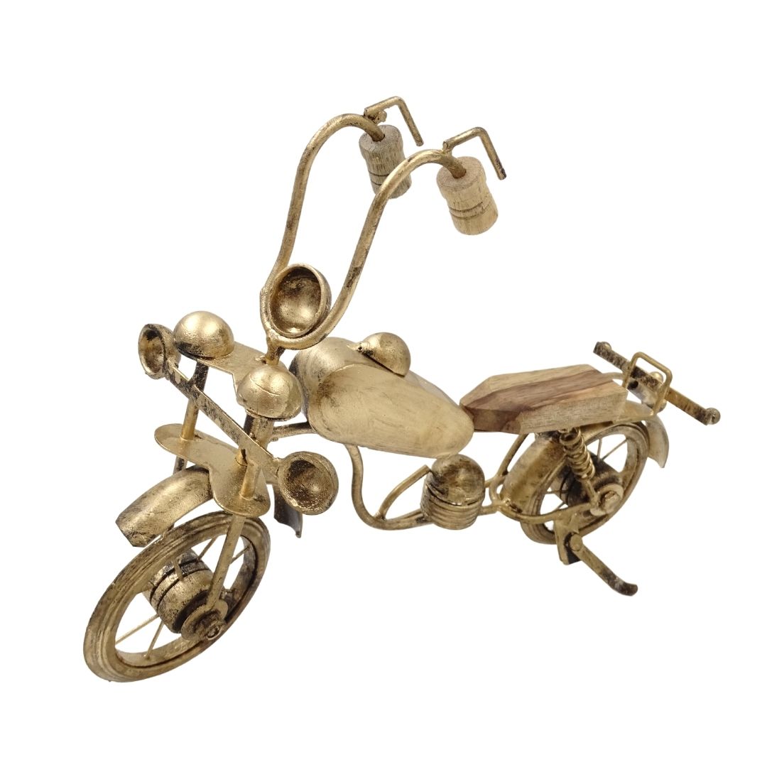 NC1733 klasszikus fém motorkerékpár-modell gravírozással