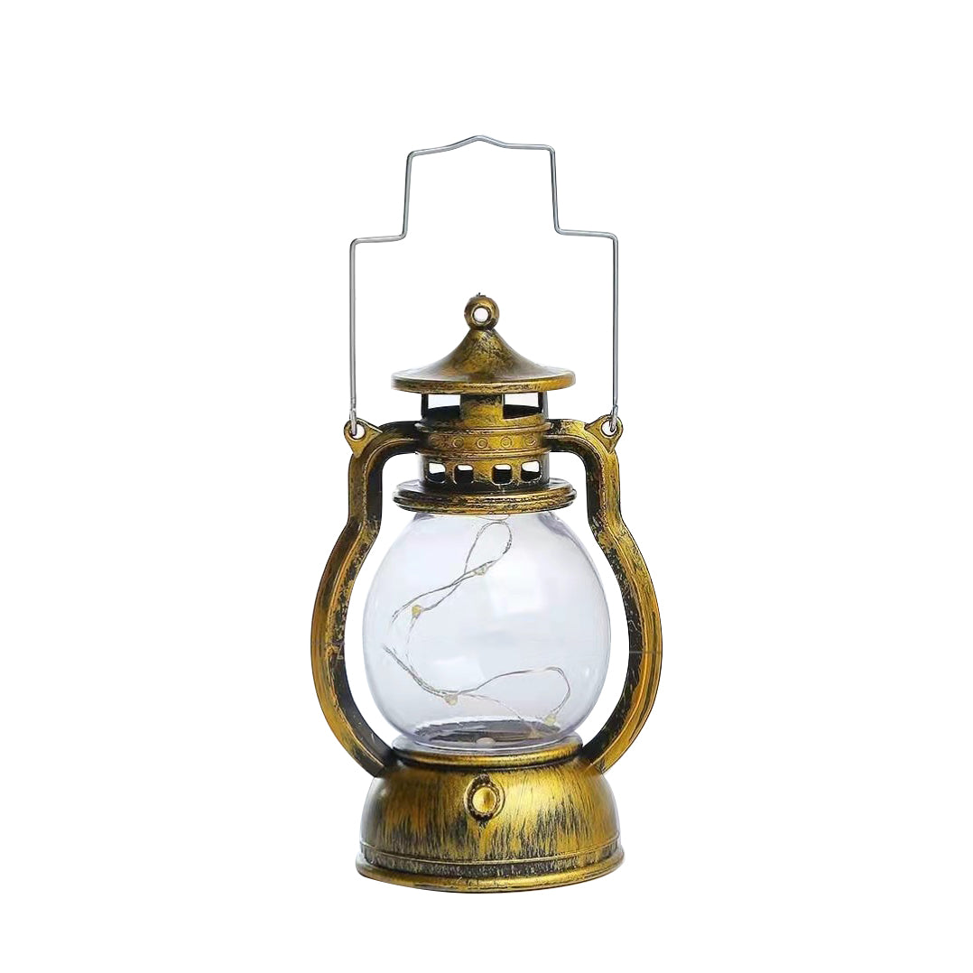 Lampka nocna LED w kształcie lampy naftowej z możliwością personalizacji grawerem, idealna na prezent - wysokość 12,6 cm, szerokość 5,8 cm, certyfikat CE