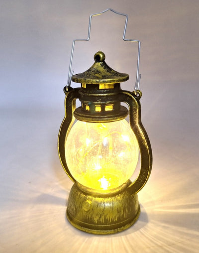 Lampka nocna LED w kształcie lampy naftowej z możliwością personalizacji grawerem, idealna na prezent - wysokość 12,6 cm, szerokość 5,8 cm, certyfikat CE
