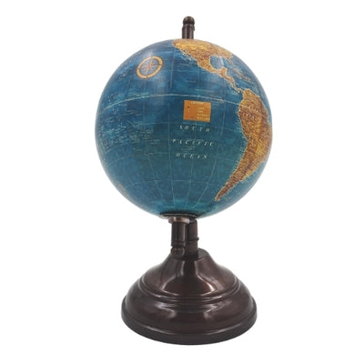 Globus Dekoracyjny Blue Ocean z Personalizowanym Grawerem