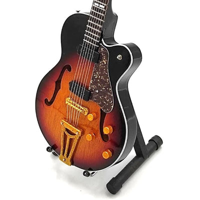 Elvis Presley mini gitár 1:4 méretarányban, gravírozással személyre szabható