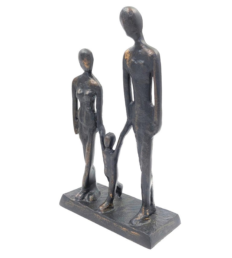Család gyermekkel dekoratív figura DI-FIG-022
