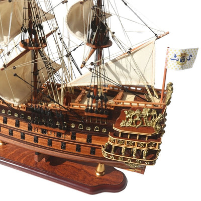 Luksusowy Model Żaglowca Statku Soleil Royal 65cm - SOL6, możliwość personalizacji grawerem