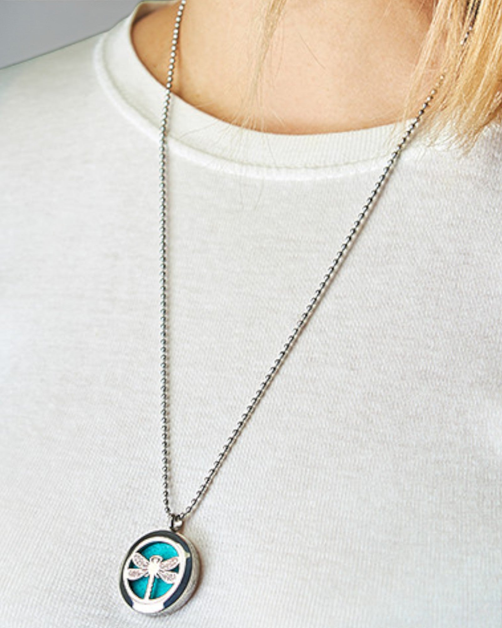 AromaTree Harmony – Aromaterápiás Életfa nyaklánc 25 mm