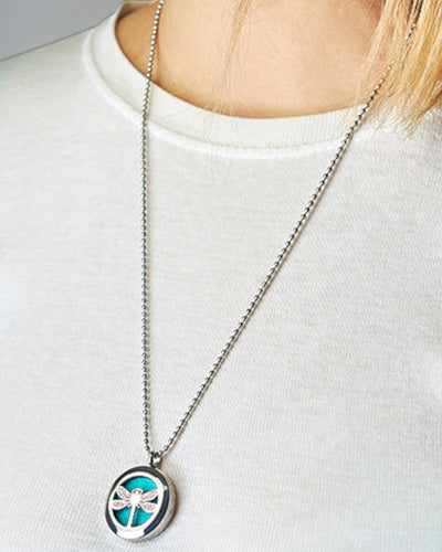 AromaTree Harmony – Aromaterápiás Életfa nyaklánc 25 mm