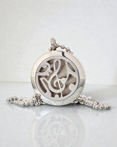 Illatszimfónia – illóolajos nyakék zenés hangjegymotívummal 25 mm