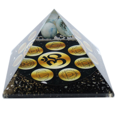 Piramida Orgonitowa Midnight Om Chakra