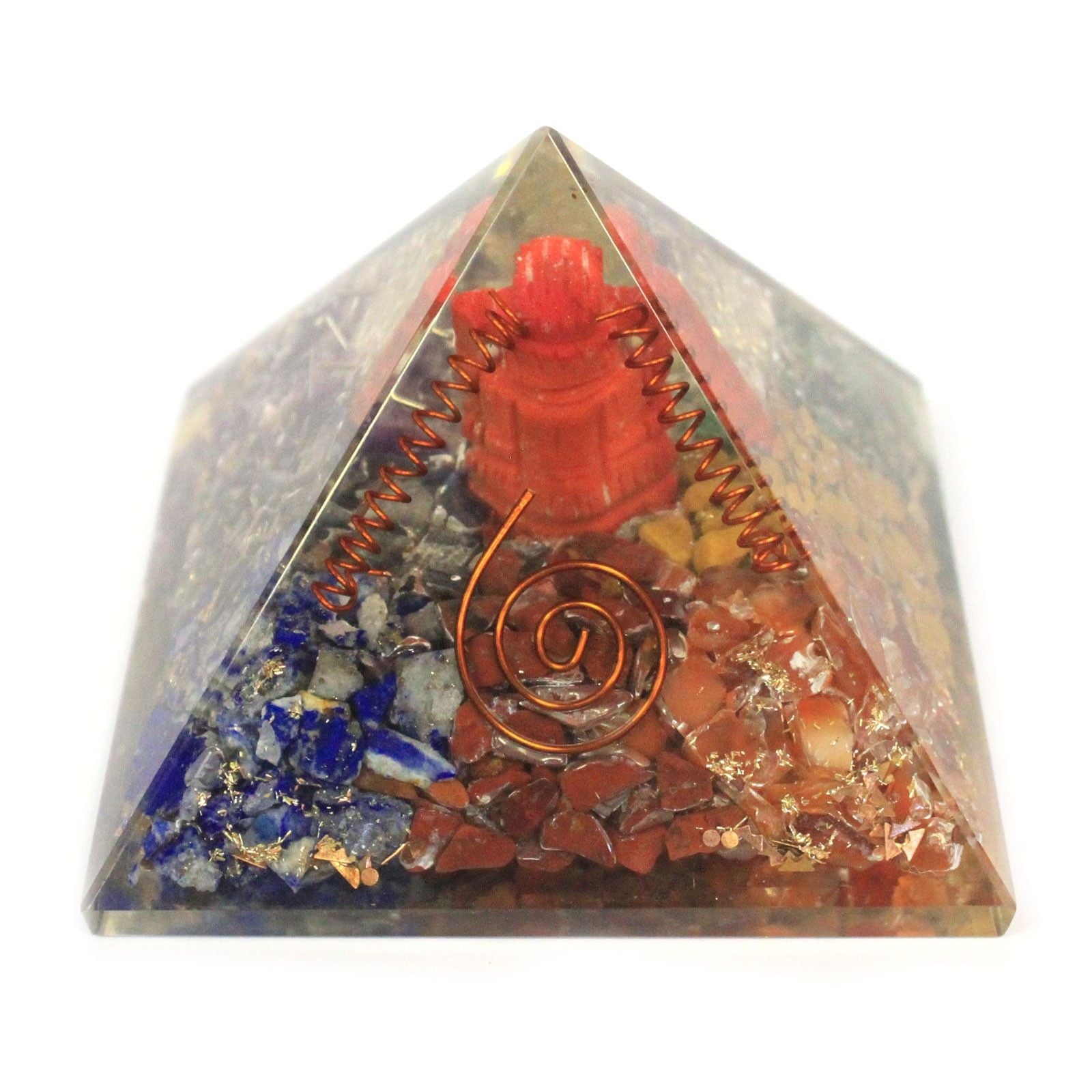 Magiczna Piramida Orgonitowa Ganesh 70mm