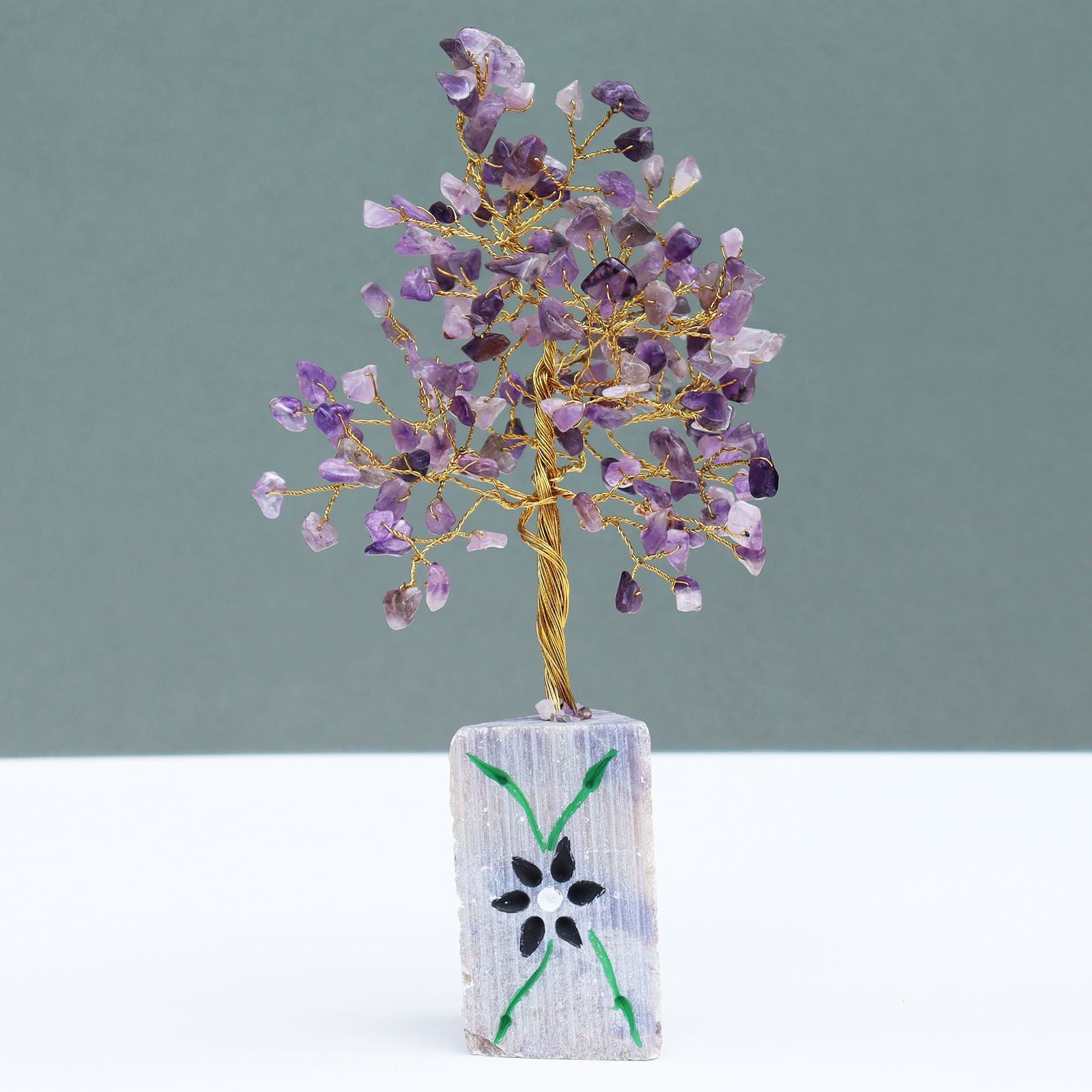 Amethyst Gemstone Tree - Magiczne Drzewo Szczęścia