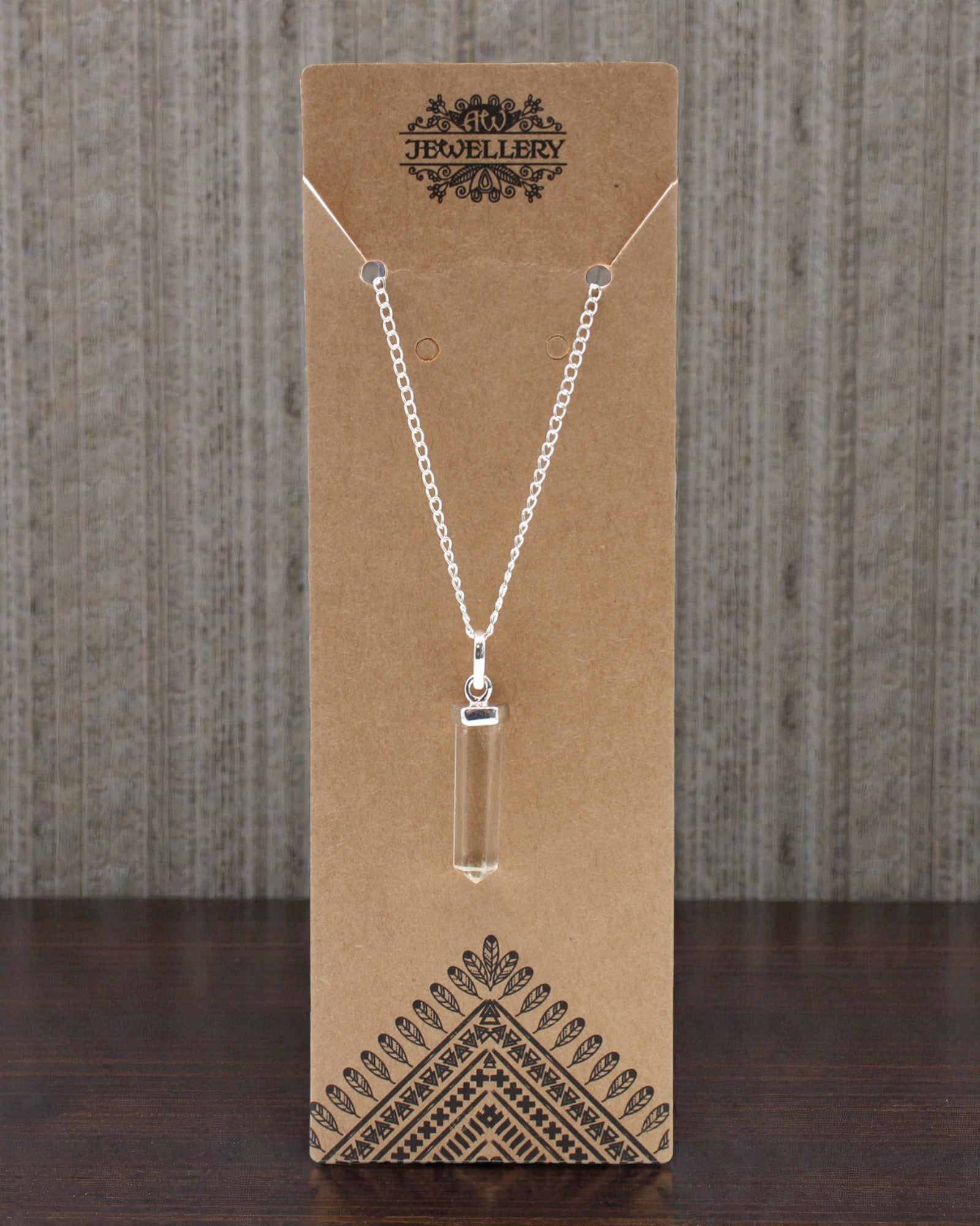 Kristálycsúcs – Klasszikus csúcs alakú hegyikristályfüggő