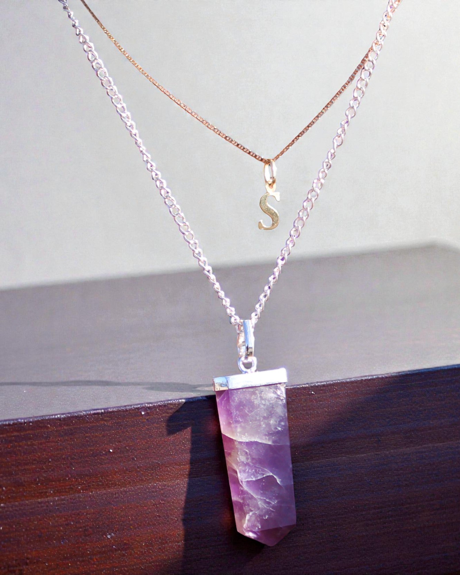 Crystal Ray – Lapos hegyikristály függő kristálycsiszolással