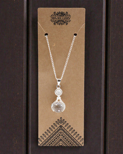 Kristálykéz – hegyikristályból készült gyógyító kéz medál