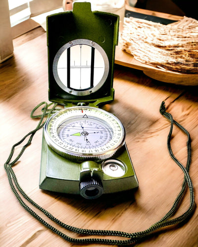 Professzionális K4580 Inklinációs Iránytű - Vízálló, Többfunkciós, Terepi Kihívásokhoz