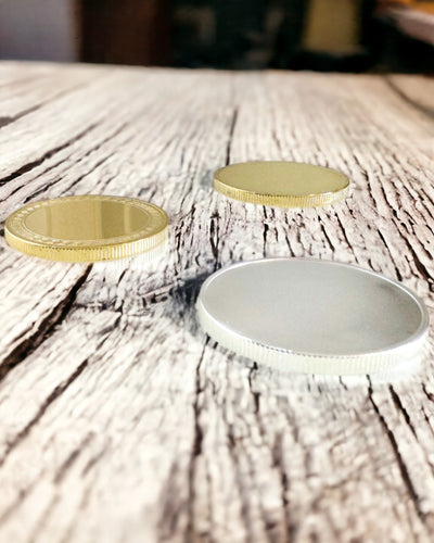 Üres Érme Kihívásokkal Személyre Szabható Gravírozással – Gyűjtői, 40mm, négy modell