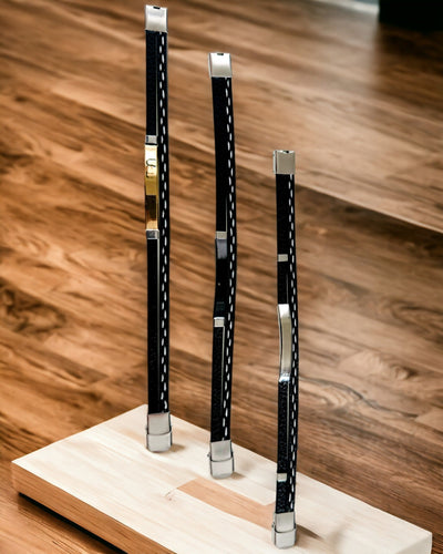 PU bőrből és rozsdamentes acélból készült sport karkötő gravírozási lehetőséggel – 3 színben