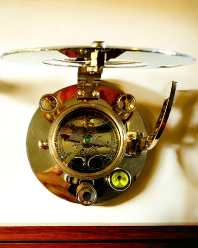 Nautikai Iránytű Szekstánssal és Személyre Szabási Lehetőséggel - Tengerészeti XL