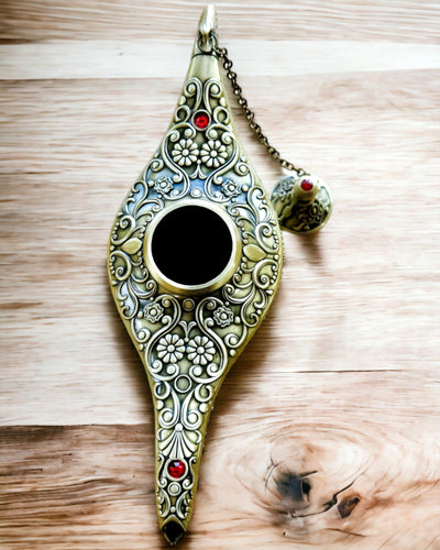 Aladdin Varázslámpája Gravírozási Lehetőséggel - Szecskázott Arany Változat