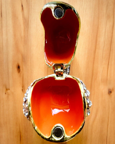 Gravírozott Színes Veréb Madárka - Elbűvölő Kincsesláda