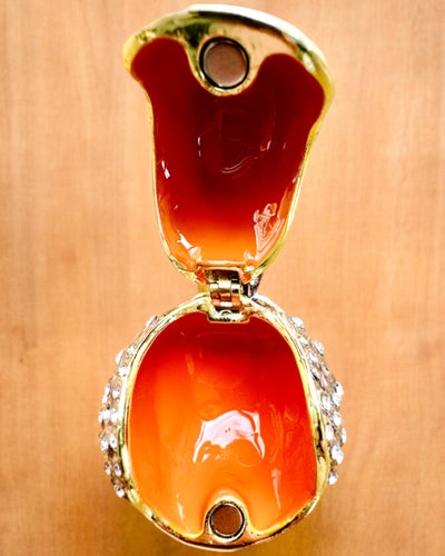 Gravírozott Színes Veréb Madárka - Elbűvölő Kincsesláda