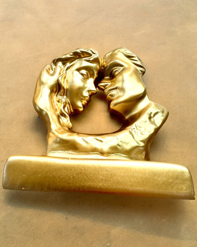 "Złote Złączenie" figura - 13,5 cm magas, Dekoratív gravírozási lehetőséggel