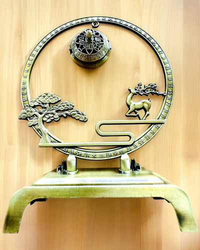 Elegáns Fém Füstölőtartó "Nagy Nyugalom" - személyre szabható gravírozással