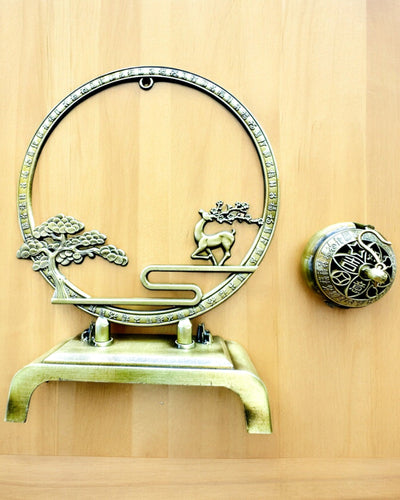 Elegáns Fém Füstölőtartó "Nagy Nyugalom" - személyre szabható gravírozással