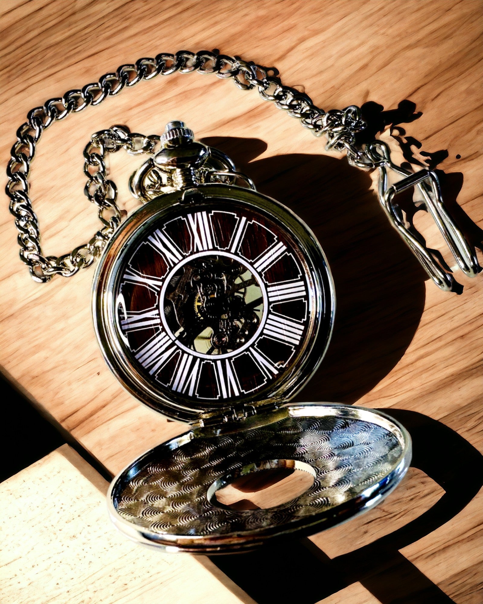 Gravírozható "Heritage Timekeeper" Zsebóra