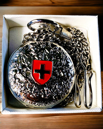 "Heritage Helvetia" Zsebóra Gravírozási Lehetőséggel