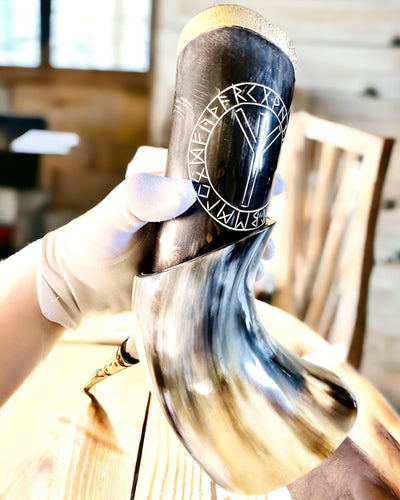 "Viking Valor" Szarukupa - Kézzel Gravírozott, Prémium Minőség - 4 választható változat