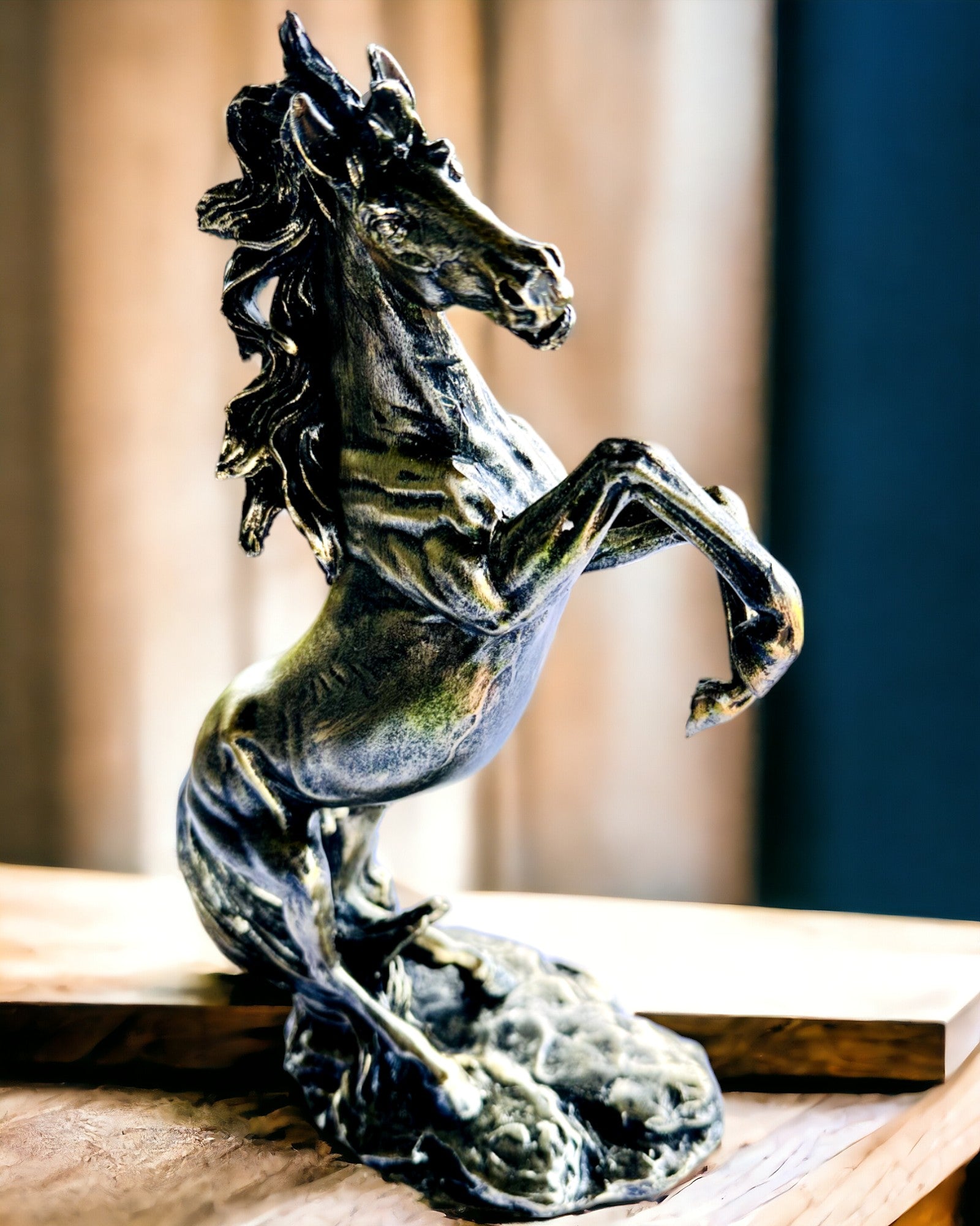 Noblesse - Ló Mozgásban Szobor, Figura - személyre szabható gravírozással ajándékba