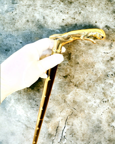 "Jaguar Elegance" Mangófából - személyre szabható gravírozással