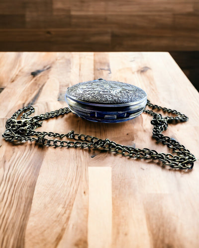 Gravírozható "Vintage Explorer" zsebóra