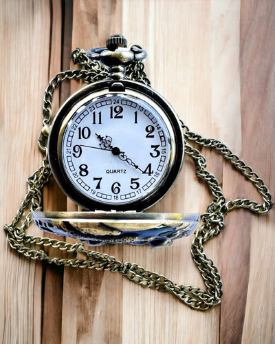 Gravírozható "Vintage Explorer" zsebóra