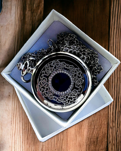 Gravírozható "Royal Timekeeper" Zsebóra