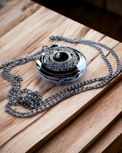 Gravírozható "Royal Timekeeper" Zsebóra