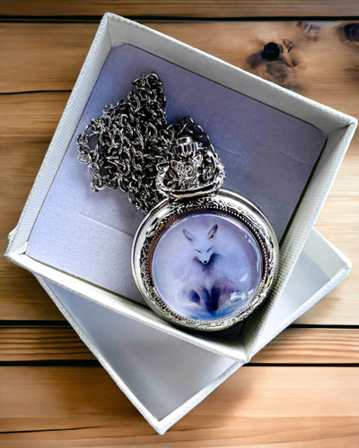 "Misztikus Róka" Zsebóra Gravírozási Lehetőséggel