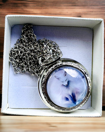 "Misztikus Róka" Zsebóra Gravírozási Lehetőséggel