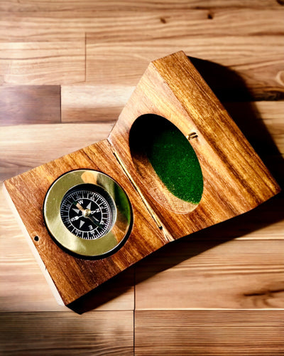Személyre szabható Rajput Utazó Iránytű - ajándékba