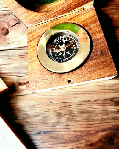 Személyre szabható Rajput Utazó Iránytű - ajándékba