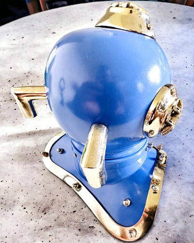 Hełm Odkrywcy Głębin - Edycja Kolekcjonerska z Możliwością Grawerowania, 35 cm, prezent dla strażaka lub nurka